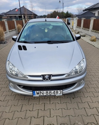 Peugeot 206 cena 12999 przebieg: 36780, rok produkcji 2008 z Warszawa małe 211